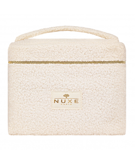 Nuxe, Insti Vanity, Zippered, GWP Textile Pouch, White