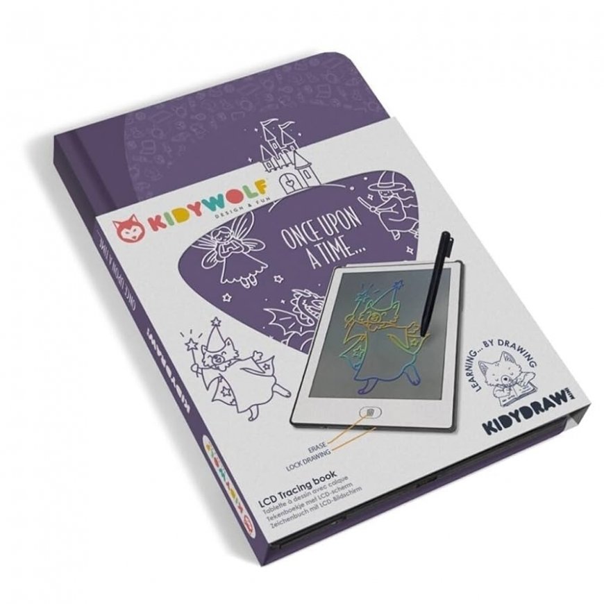 KIDYWOLF Drawing Tablet Once Upon A Time, KIDYDRAW-MINI-OUT