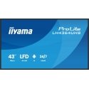 iiyama 43" 4K UHD Most powerful professional digital signage display with advanced control and conne iiyama 43" 4K UHD Most powerful professional digital signage display with advanced control and conne