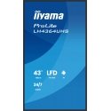 iiyama 43" 4K UHD Most powerful professional digital signage display with advanced control and conne iiyama 43" 4K UHD Most powerful professional digital signage display with advanced control and conne