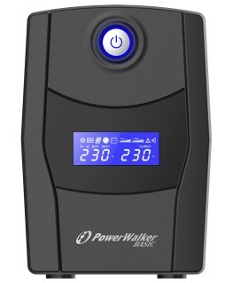 PowerWalker VI 800 STL uninterruptible power supply (UPS) Line-Interactive 0.8 kVA 480 W 2 AC outlet(s)