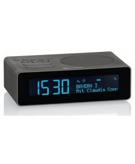 Roadstar CLR-290D+/BK radio Clock Analog & digital Black