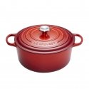 Le Creuset 21177260602430 katliņš 5,3 L Apaļš Sarkans Le Creuset 21177260602430 katliņš 5,3 L Apaļš Sarkans