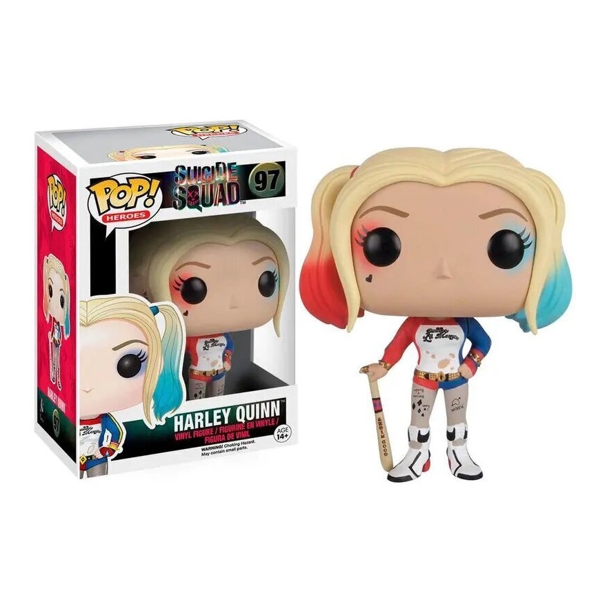 FUNKO POP! Vinyl Figure: The Suicide Squad - Harley Quinn, 9 cm – 2