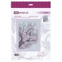 Uab Riolis ristpistes tikrības komplekts. „Plum Flower“ 21x30 cm SR2298 Uab Riolis ristpistes tikrības komplekts. „Plum Flower“ 21x30 cm SR2298
