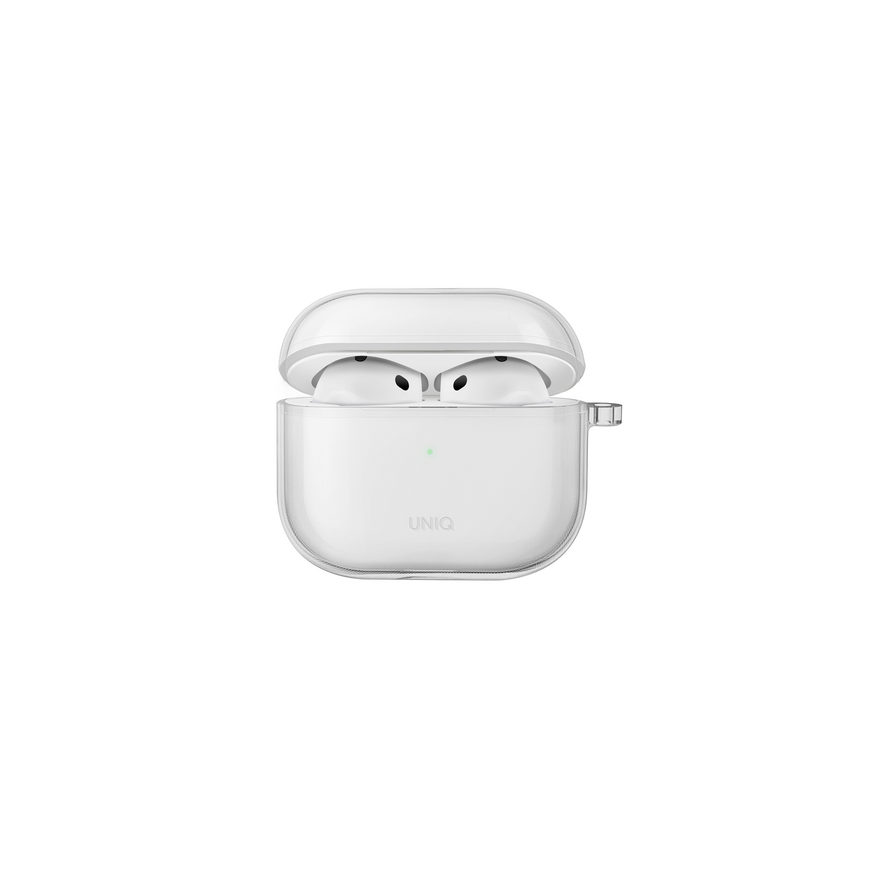 UNIQ case Glase AirPods 4 glossy clear