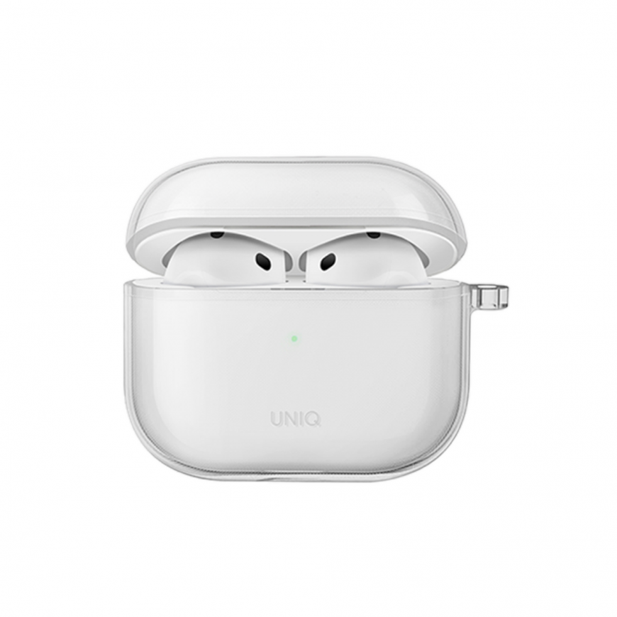 UNIQ case Glase AirPods 4 glossy clear – 2