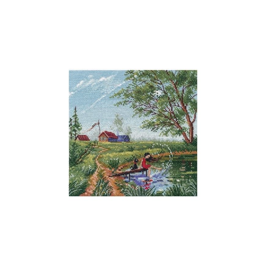 Beldizart Cross Stitch Kit "Summer Fun" 18x18 cm S1676