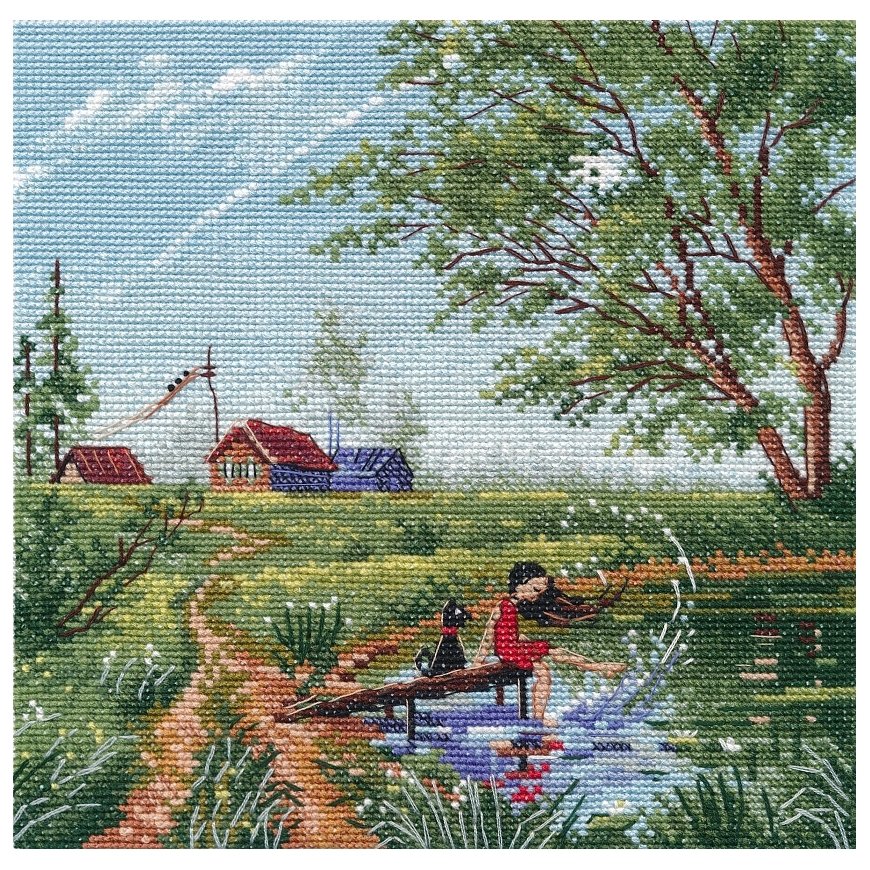 Beldizart Cross Stitch Kit "Summer Fun" 18x18 cm S1676 – 2