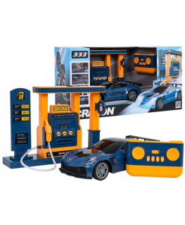 RoGer R/C Vehicle Sports Автомобиль с дистанционным управлением c заправочная станция