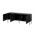 Cama RTV spinta ISLA 150.5x40x60 juoda matinė Cama RTV spinta ISLA 150.5x40x60 juoda matinė