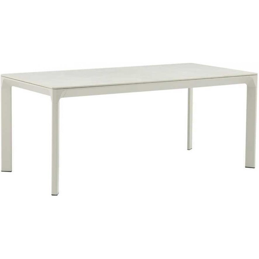 Home4You Table MELROSE 180x90xH75cm, sand color