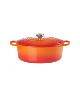 Le Creuset 21178310902430 6,3 L Ovāls Oranžs, Sarkans