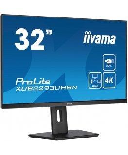 iiyama ProLite XUB3293UHSN-B5 монитор для ПК 80 cm (31.5") 3840 x 2160 пикселей 4K Ultra HD ЖК Черный