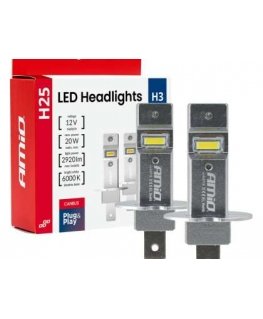 H25 Series Canbus H3 12V 20W LED Car Bulbs amio-04710