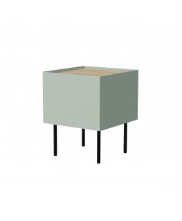 Cama FELLINI 400141 naktinis staliukas / staliukas prie lovos 1 stalčiai Alyva