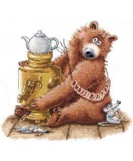 Beldizart ristipistokirjontasarja „Teekutsut“ 20 x 18,5 cm SANCH-11