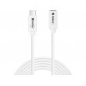Sandberg 136-55 USB-kaabel USB 3.2 Gen 2 (3.1 Gen 2) 2 m USB C Valge Sandberg 136-55 USB-kaabel USB 3.2 Gen 2 (3.1 Gen 2) 2 m USB C Valge