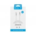 Sandberg 136-55 USB кабель USB 3.2 Gen 2 (3.1 Gen 2) 2 m USB C Белый Sandberg 136-55 USB кабель USB 3.2 Gen 2 (3.1 Gen 2) 2 m USB C Белый