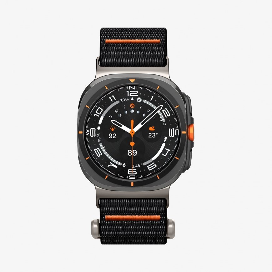 Spigen Galaxy Watch Ultra Band Juoda