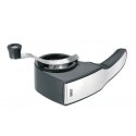 GEFU 19060 manual grater/spiralizer Вращательная терка Черный, Нержавеющая сталь