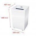 HSM Pure 630 papīra smalcinātājs Smalcināšana daļiņās 55 dB 31 cm Balts HSM Pure 630 papīra smalcinātājs Smalcināšana daļiņās 55 dB 31 cm Balts