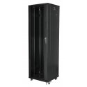 Lanberg FF01-6642-12B телекоммуникационная стойка 42U Отдельностоящая стойка Черный Lanberg FF01-6642-12B телекоммуникационная стойка 42U Отдельностоящая стойка Черный