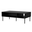 Cama PALAZZO BIS stalas / lovatiesė 110x60x40 matinės juodos spalvos Cama PALAZZO BIS stalas / lovatiesė 110x60x40 matinės juodos spalvos