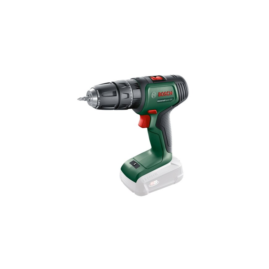 Bosch Universal Impact 18V 1450 RPM Keyless 1.3 kg Black, Green, Red