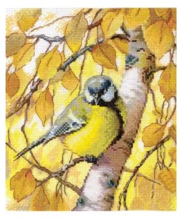 Beldizart ristikkoin embroidering kit "Zylė" 19,5 x 19,5 cm SANS-76