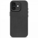 Decoded Leather Backcover MagSafe case for iPhone 17 - black