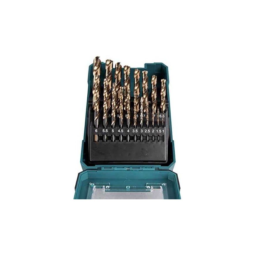 Grāzts Makita Grāztu komplekts 19 gab. (1-10mm) HSS-Co 5% D-67561 – 2