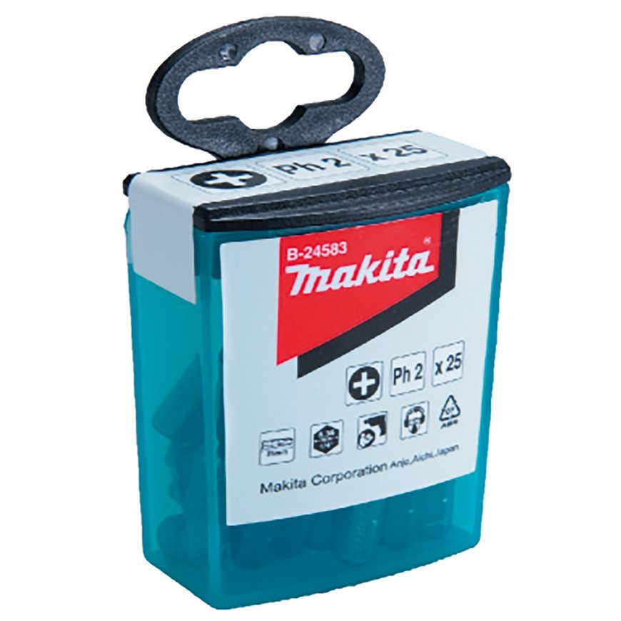 Makita Sukimo antgalis PH2X25mm (25 kpl) B-24583