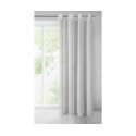 CLASSIC RESTILO aizkars CARLI krēmkrāsā, vienkrāsains, klasiskā, svītraina, materiāla tips - oksforda audums, 140x250