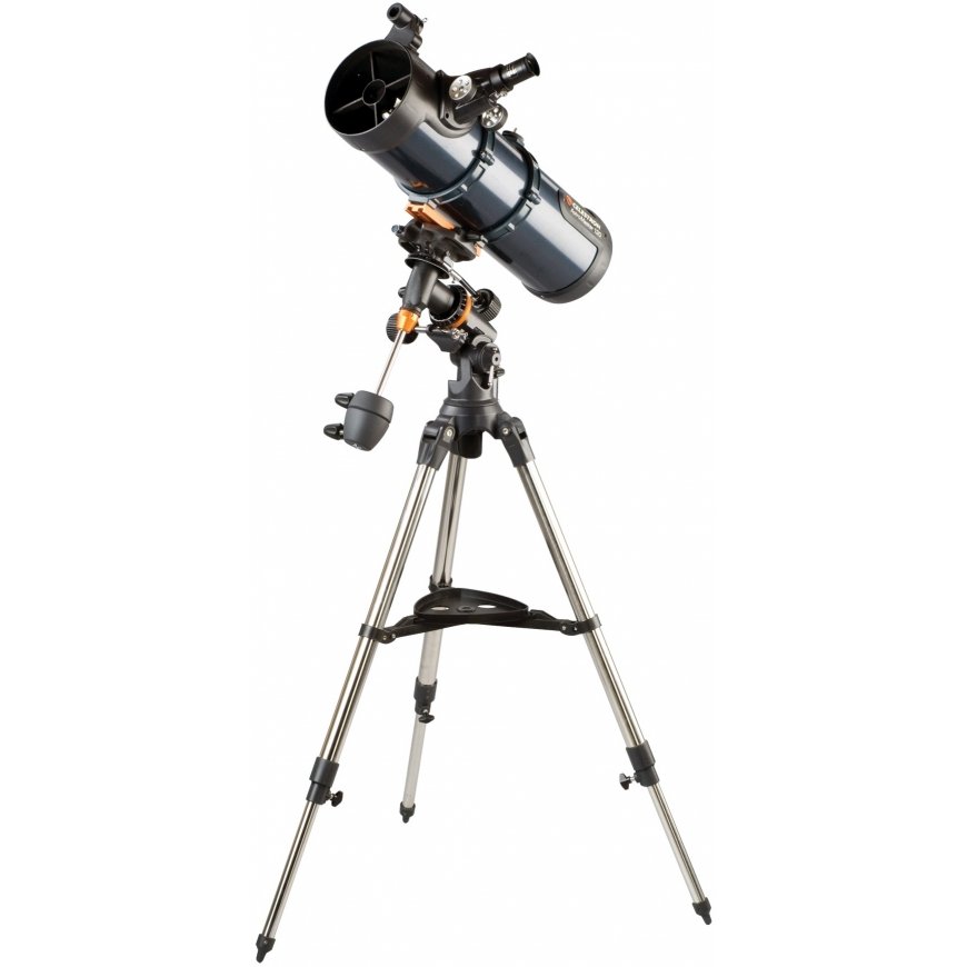 Celestron AstroMaster 130EQ-MD Atstarotājs 307x Zils
