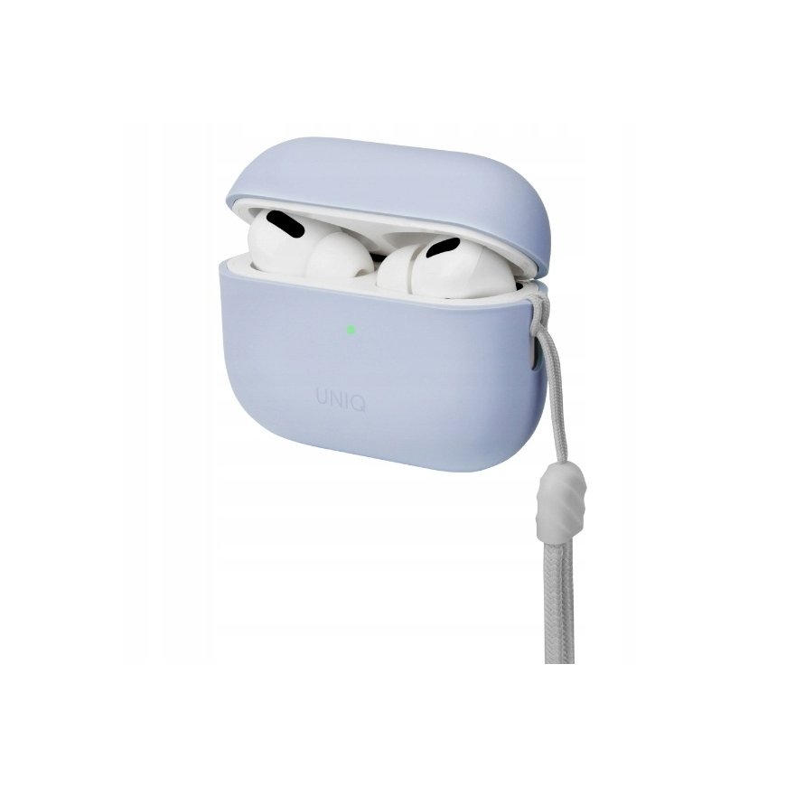 UNIQ Lino - silikona vāciņš, paredzēts AirPods Pro 2, zils. – 2
