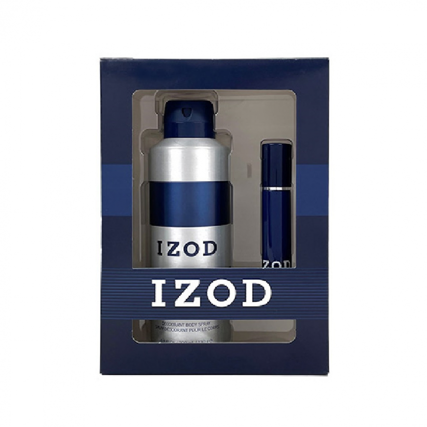 Set Izod: Blue, Eau De Toilette, For Men, 15 ml + Blue, Scented