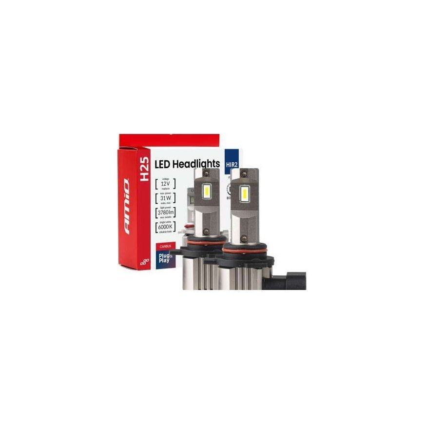 AMiO LED automobiļu lampas H25 sērijas