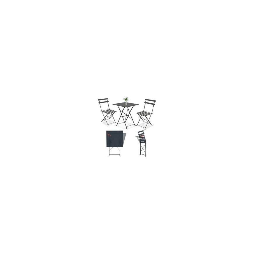 Fotelis Home4You Valgomojo komplekts ROXBY galds, 4 krēsli, t