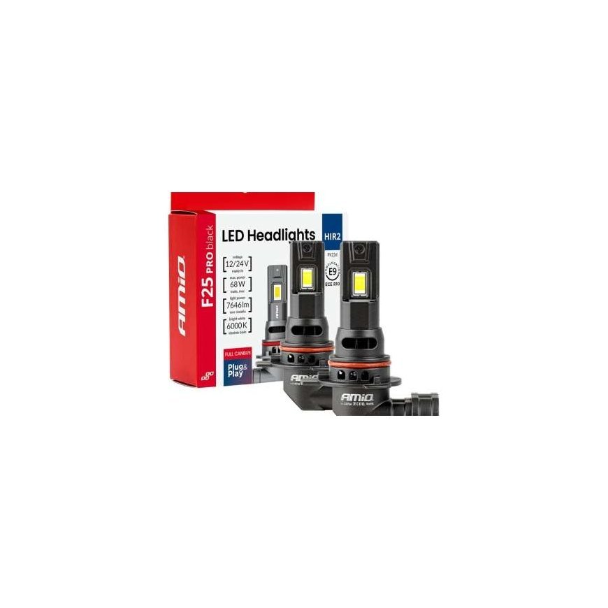 AMiO LED automobiļu spuldzes F25 Pro