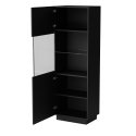Cama LIVERTI display cabinet 59.5x42x178 black Cama LIVERTI display cabinet 59.5x42x178 black
