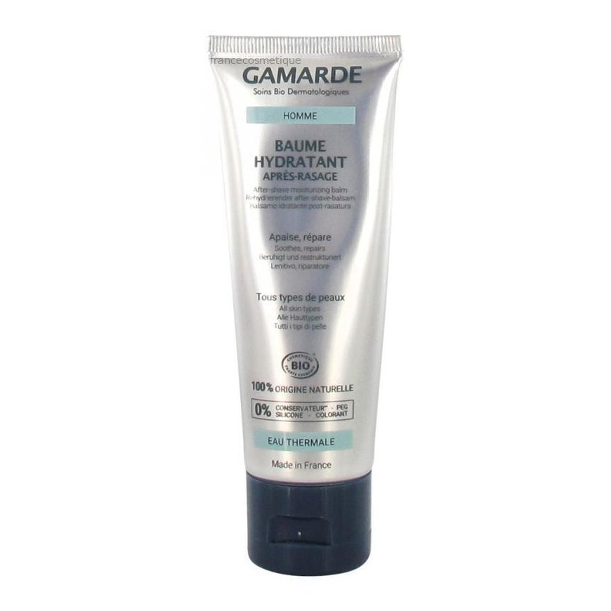Gamarde, Vyrams, Drėkinantis, Po skutimosi balzamas, 75 ml – 2