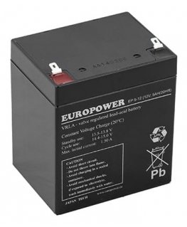 EMU Electronic EP 5-12 T2 VRLA AGM 12 V 5 ampērstunda