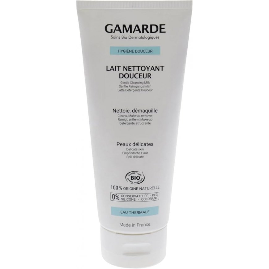 Gamarde, Gamarde, Bio, Pašalina nešvarumus, Valomasis pienelis, Veidui, 200 ml