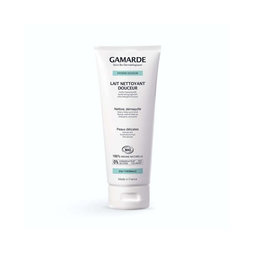 Gamarde, Gamarde, Bio, Pašalina nešvarumus, Valomasis pienelis, Veidui, 200 ml – 2