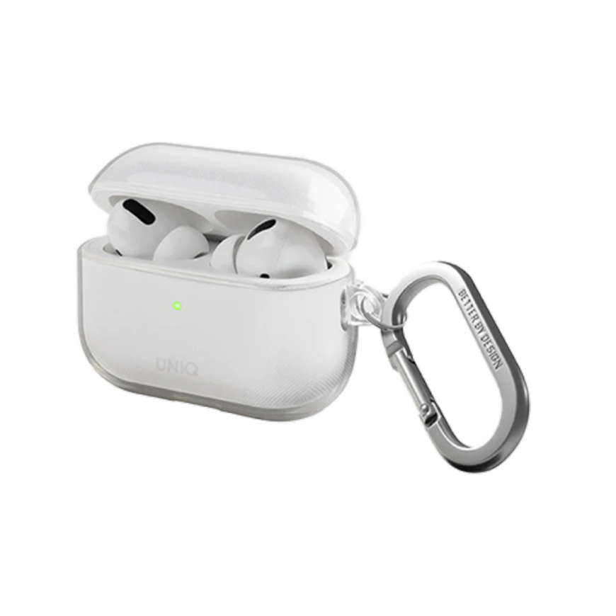 UNIQ Glase Case AirPods Pro 2 gen glossy clear