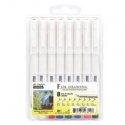 Marvy For Drawing Multicolor Colored Graphic Pens 4600C-8AX, ultra-fine, 8 pieces. Marvy For Drawing Multicolor Colored Graphic Pens 4600C-8AX, ultra-fine, 8 pieces.