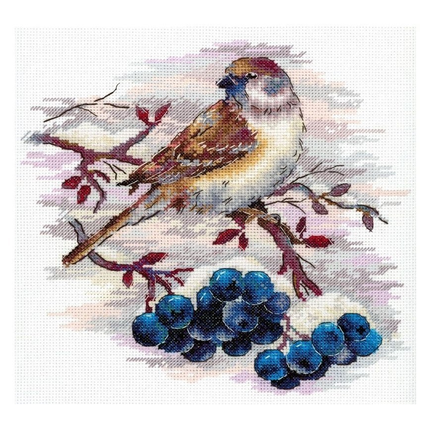 Beldizart Krustdūriena izšūšanas komplekts "Vikrs zvirbulis" 19*19 cm SNV-920 – 2