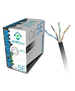 A-LAN KIU5OUTS305 сетевой кабель Черный 305 m Cat5e U/UTP (UTP)