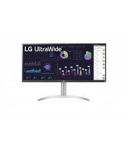 LG 34WQ650-W PC lamekuvar 86,4 cm (34") 2560 x 1080 pikslit WFHD LCD Hõbe, Valge